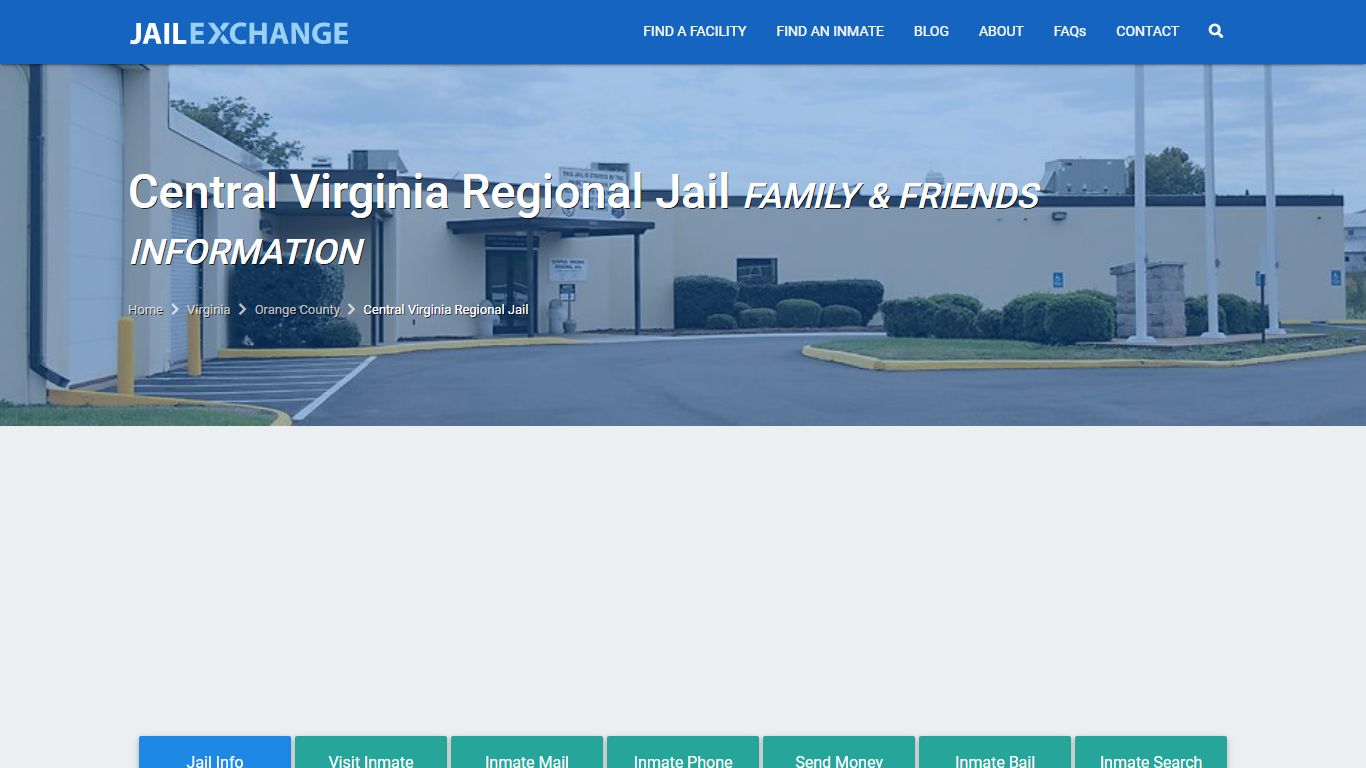 Central Virginia Regional Jail VA | Booking, Visiting, Calls, Phone